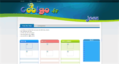Desktop Screenshot of game.coolgo.fr